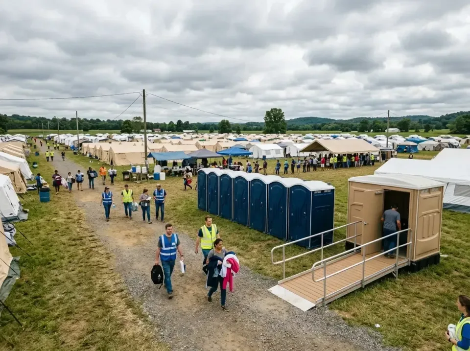 disaster-relief-camp-restrooms-010 — frequently asked questions, Dumpster & Portable Bathrooms Rental in Arcanum, OH
